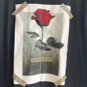 La Familia Rose men’s large long sleeve T-shirt NWOT